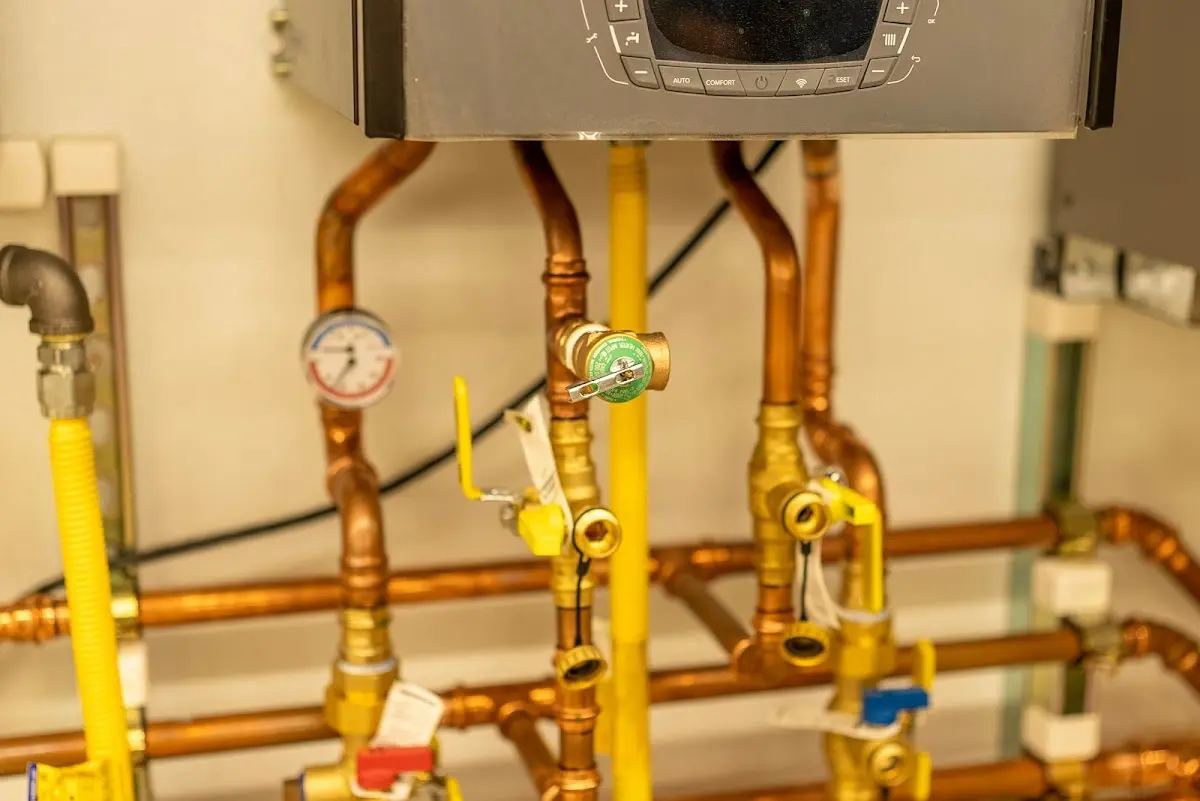 Licensed technician providing Emergency Plumbing for a homeowner in Centreville